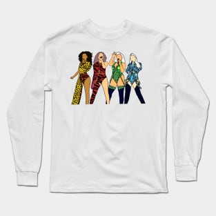 little mix print design Long Sleeve T-Shirt